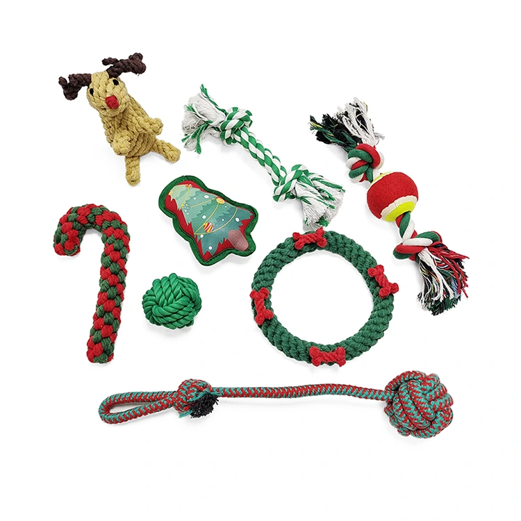 8pcs köpek çiğneme oyuncakları
